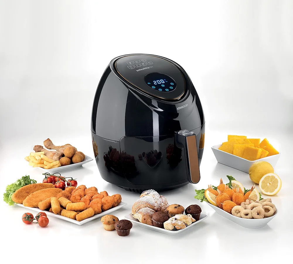 Kenwood HFP50.000BK Digital Air Fryer XXL 5.5L 2.4Kg 1800W - Healthy & Powerful Cooking - product image