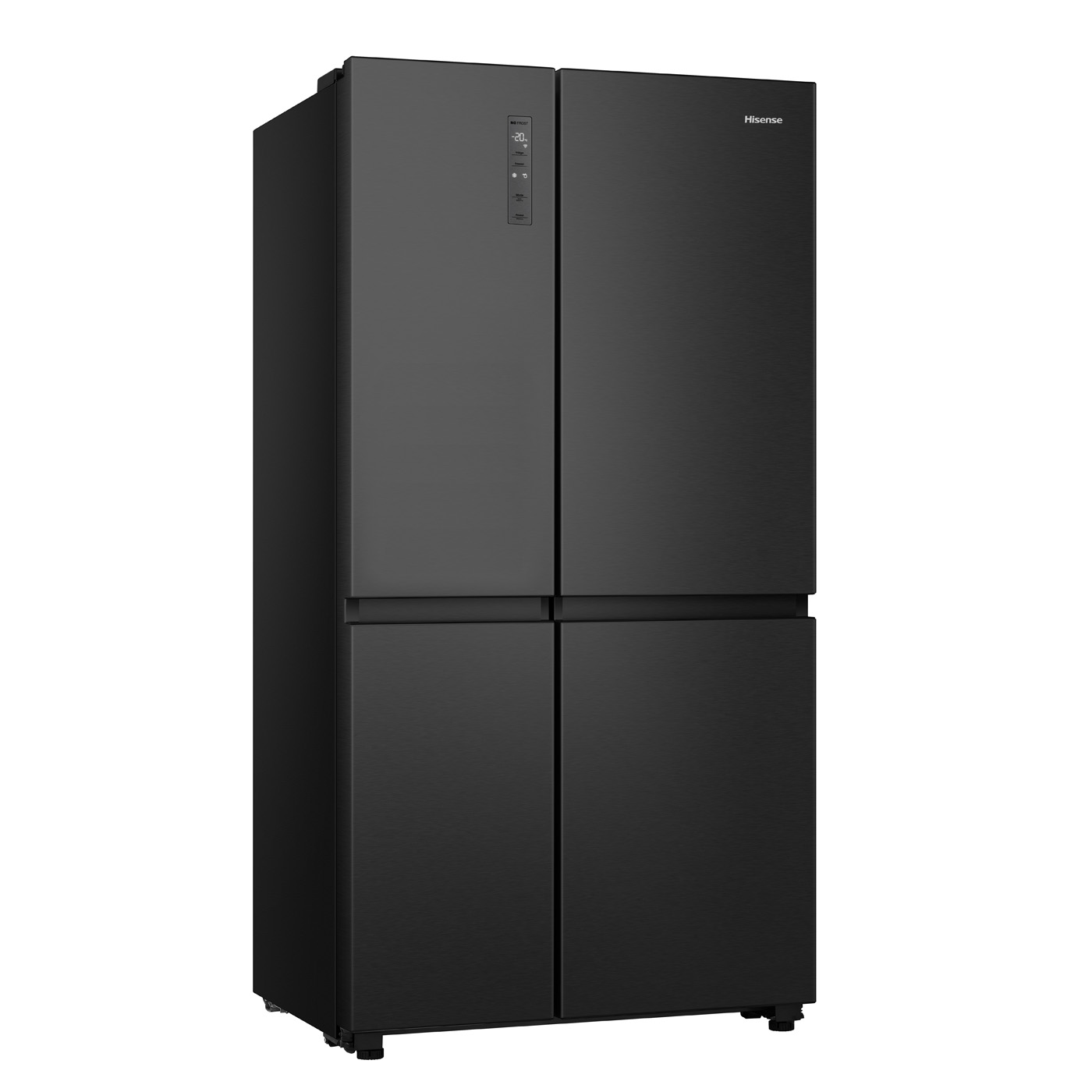 Hisense H800SB 637L Side By Side Refrigerator - WiFi, Inverter, A+ Energy, Black Stainless Steel
