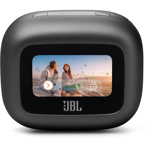 JBL Live Buds 3 True Wireless Earbuds (Black) - 10mm Drivers - 40H Playtime - Adaptive ANC - IP55 Waterproof - 1.45" LCD Case - 6 Mics - Spatial Sound - Bluetooth 5.3 - USB-C Fast Charging - Includes 3 Eartip Sizes - product image