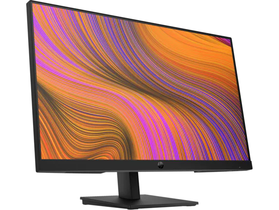 HP P24h G5 FHD Monitor 23.8 Inch IPS Display with Low Blue Light Mode Dual Speakers 75Hz Refresh Rate Adjustable Height and Built In Cable Management
